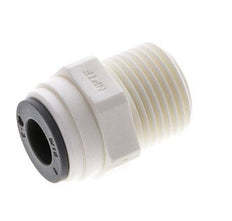 5/16'' x 3/8'' NPT Push-in Fitting with Male Threads POM EPDM [5 Pieces]