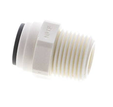 5/16'' x 3/8'' NPT Push-in Fitting with Male Threads POM EPDM [5 Pieces]