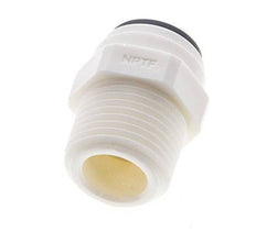 5/16'' x 3/8'' NPT Push-in Fitting with Male Threads POM EPDM [5 Pieces]