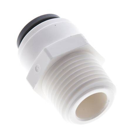 Racor de 1/2'' x 1/2'' NPT con rosca macho POM EPDM [5 piezas]