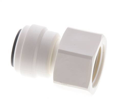 3/8'' x G3/8'' Push-in Fitting with Female Threads POM EPDM [5 Pieces]