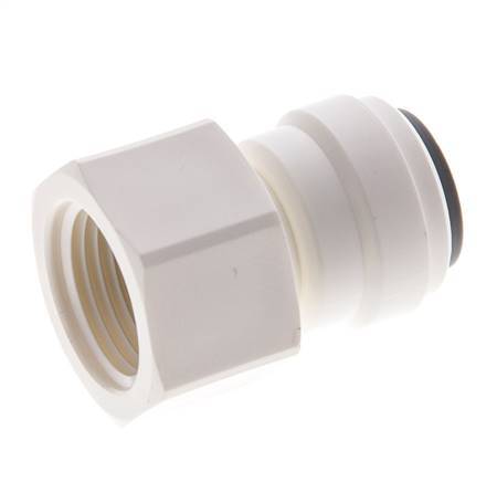 3/8'' x G3/8'' Push-in Fitting with Female Threads POM EPDM [5 Pieces]