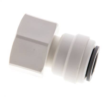 3/8'' x G3/8'' Push-in Fitting with Female Threads POM EPDM [5 Pieces]
