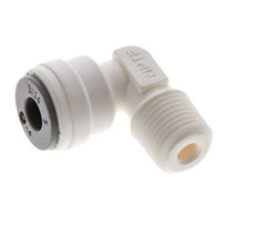 3/16'' x 1/8'' NPT 90deg Elbow Push-in Fitting with Male Threads POM EPDM [10 Pieces]