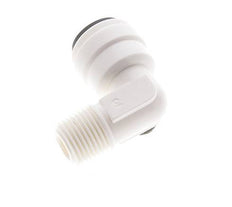 1/4'' x 1/8'' NPT 90deg Elbow Push-in Fitting with Male Threads POM EPDM [10 Pieces]