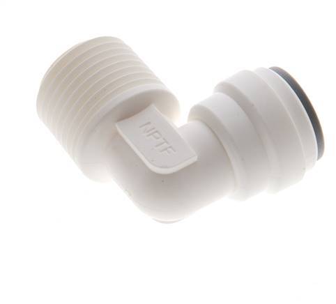 Codo de 90 grados 5/16'' x 3/8'' NPT con rosca macho POM EPDM [5 piezas]