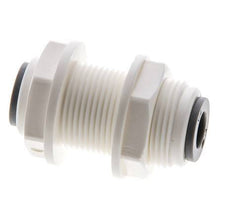 1/4'' Push-in Fitting POM EPDM Bulkhead [5 Pieces]