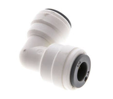 3/16'' x 1/4'' 90deg Elbow Push-in Fitting POM EPDM [5 Pieces]