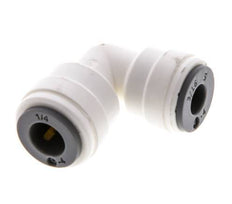 3/16'' x 1/4'' 90deg Elbow Push-in Fitting POM EPDM [5 Pieces]