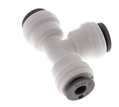 Racor en T de 5/32'' POM EPDM FDA [2 piezas]