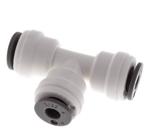 Racor en T de 5/32'' POM EPDM FDA [2 piezas]