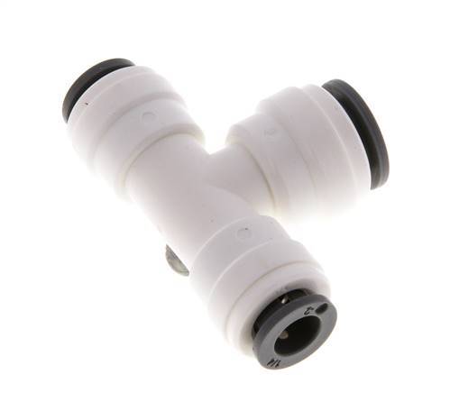 1/4'' x 5/16'' Tee Push-in Fitting POM EPDM FDA [2 Pieces]
