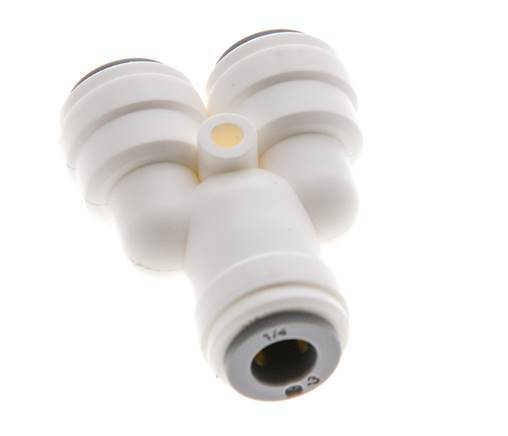 1/4'' Y Push-in Fitting POM EPDM FDA [2 Pieces]