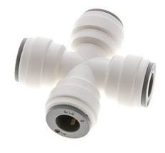 Racor en cruz de 5/16'' POM EPDM FDA [2 piezas]