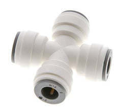 Racor en cruz de 5/16'' POM EPDM FDA [2 piezas]