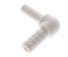 1/4'' x 8.5mm 90deg Elbow Plug-in Fitting with Hose Pillar POM EPDM [10 Pieces]
