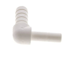 1/4'' x 8.5mm 90deg Elbow Plug-in Fitting with Hose Pillar POM EPDM [10 Pieces]