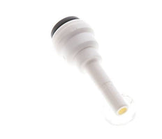 5/32'' x 3/16'' Push-in Fitting with Plug-in POM EPDM [10 Pieces]