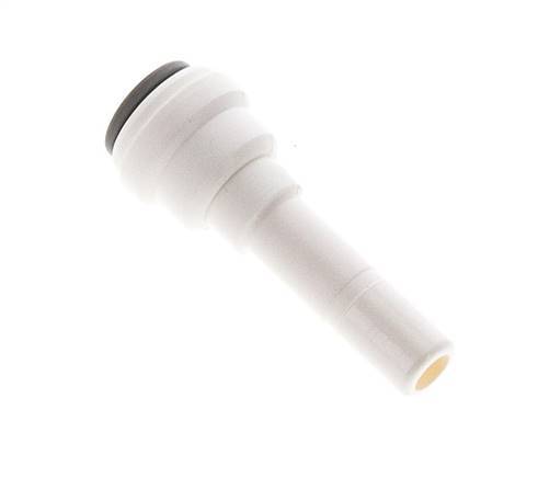5/32'' x 1/4'' Push-in Fitting with Plug-in POM EPDM [10 Pieces]