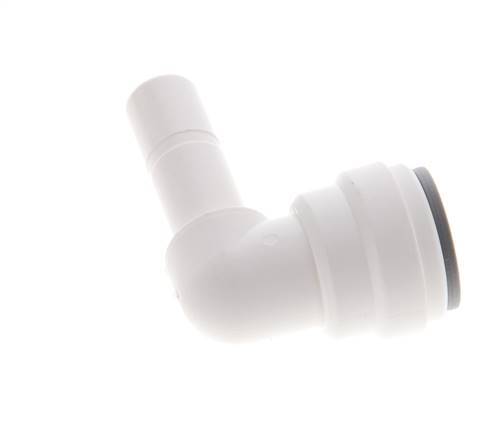 5/16'' x 5/16'' 90deg Elbow Push-in Fitting with Plug-in POM EPDM [10 Pieces]