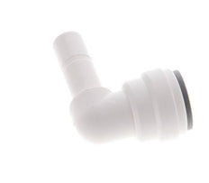 5/16'' x 5/16'' 90deg Elbow Push-in Fitting with Plug-in POM EPDM [10 Pieces]