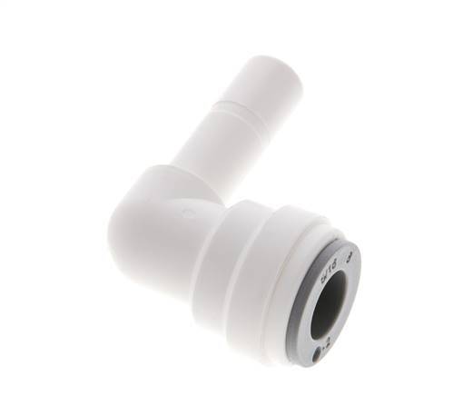5/16'' x 5/16'' 90deg Elbow Push-in Fitting with Plug-in POM EPDM [10 Pieces]