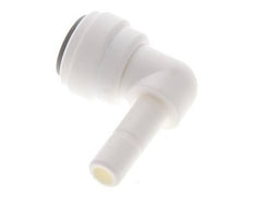 3/8'' x 5/16'' 90deg Elbow Push-in Fitting with Plug-in POM EPDM [5 Pieces]