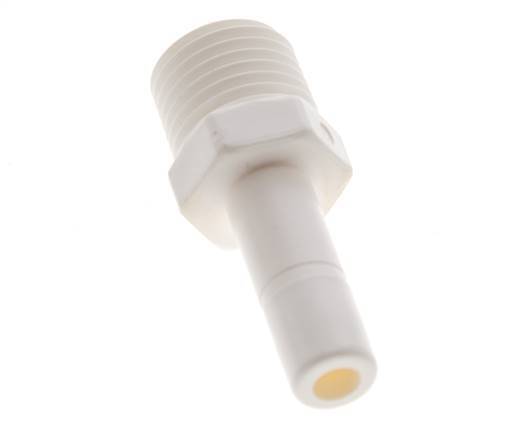 5/16'' x 1/4'' NPT Plug-in Fitting with Male Threads POM EPDM [10 Pieces]