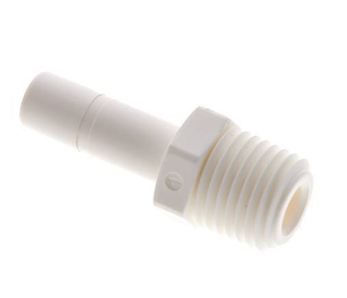 5/16'' x 1/4'' NPT Plug-in Fitting with Male Threads POM EPDM [10 Pieces]