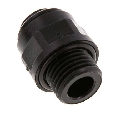 6mm x G1/4'' Push-in Fitting with Male Threads POM NBR [2 Pieces]