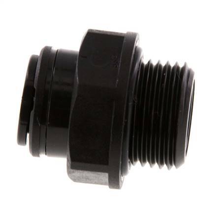 8mm x G3/8'' Push-in Fitting with Male Threads POM NBR [2 Pieces]