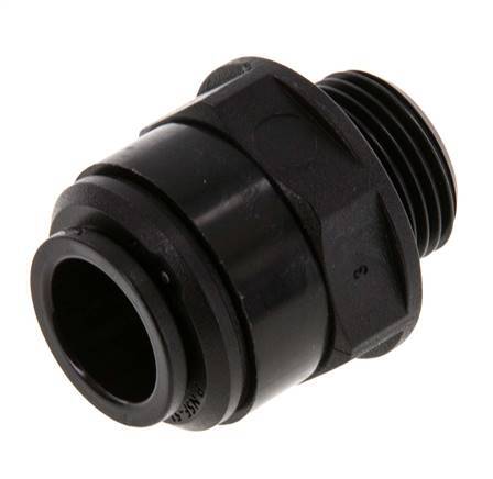 12mm x G3/8'' Push-in Fitting with Male Threads POM NBR [2 Pieces]