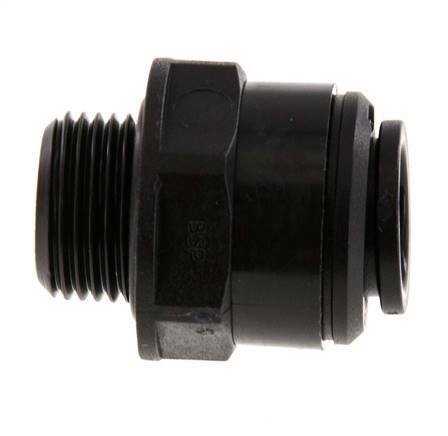 12mm x G3/8'' Push-in Fitting with Male Threads POM NBR [2 Pieces]
