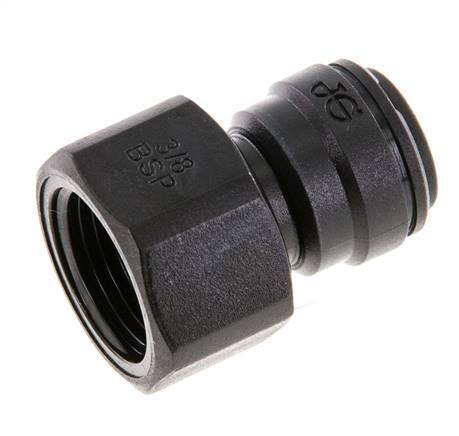 8mm x G3/8'' Push-in Fitting with Female Threads POM NBR [2 Pieces]