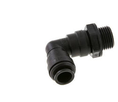 Codo de 90 grados 12mm x G1/2'' con rosca macho Latón NBR Giratorio