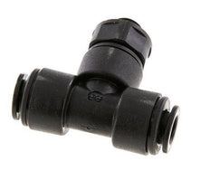 8mm x G1/8'' Inline Tee Push-in Fitting with Male Threads POM NBR FDA Rotatable
