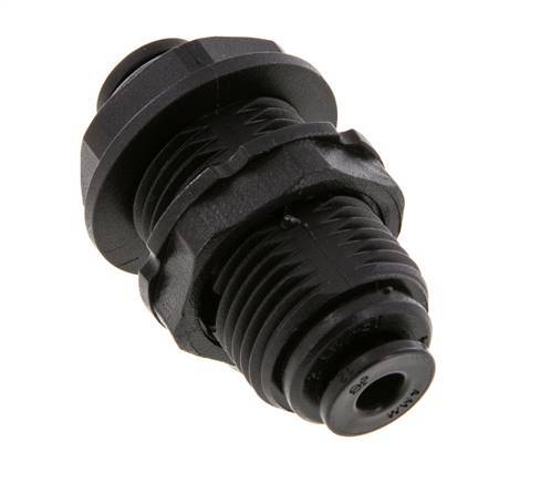 4mm Push-in Fitting POM NBR Bulkhead [2 Pieces]