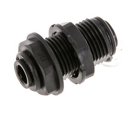 Racor de 6mm POM NBR Bulkhead [2 Piezas]