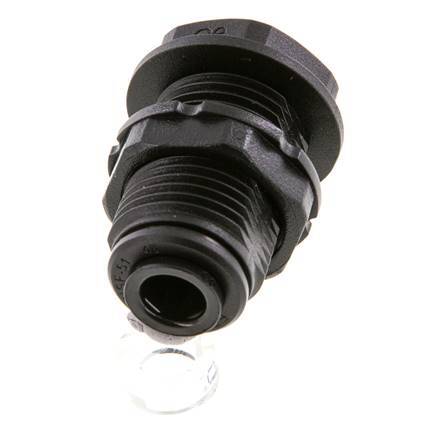 Racor de 6mm POM NBR Bulkhead [2 Piezas]