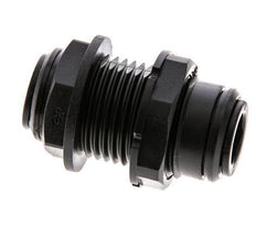 10mm Push-in Fitting POM NBR Bulkhead