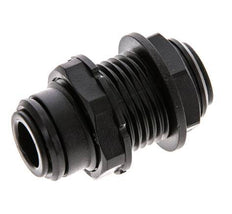 10mm Push-in Fitting POM NBR Bulkhead