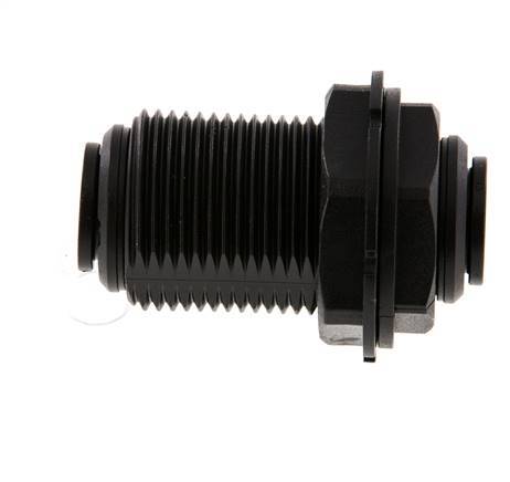 Racor de 12mm PA 66 NBR Bulkhead