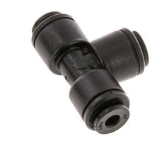 4mm Tee Push-in Fitting POM NBR FDA [2 Pieces]