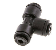 4mm Tee Push-in Fitting POM NBR FDA [2 Pieces]