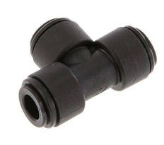 8mm Tee Push-in Fitting POM NBR FDA [2 Pieces]