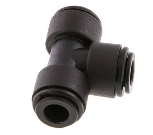 8mm Tee Push-in Fitting POM NBR FDA [2 Pieces]