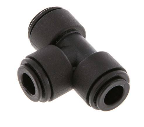 8mm Tee Push-in Fitting POM NBR FDA [2 Pieces]
