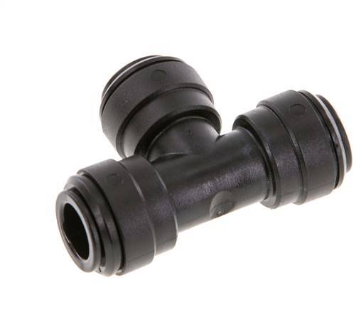 10mm Tee Push-in Fitting POM NBR FDA [2 Pieces]