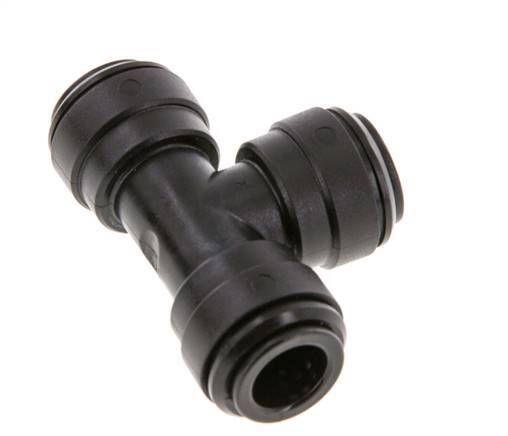 10mm Tee Push-in Fitting POM NBR FDA [2 Pieces]