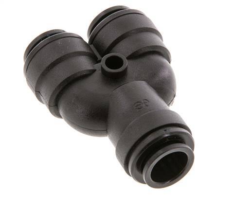 12mm Y Push-in Fitting POM NBR FDA